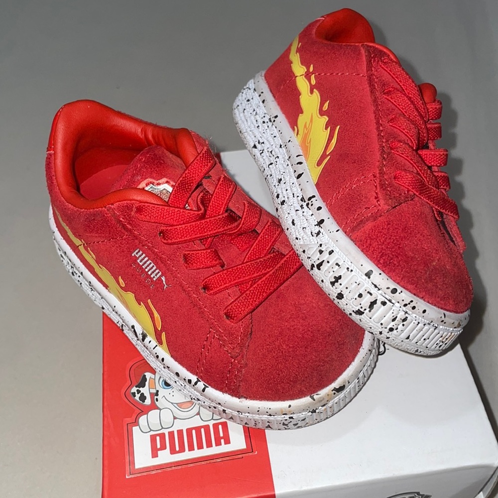 PUMA x PAW PATROL Marshall Suede Little Kids' Shoes